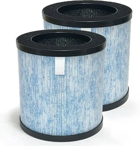 Nispira MJ002h True HEPA Carbon Filter for Pomoron Air Purifier MGK21J02 2 PK - Picture 1 of 6