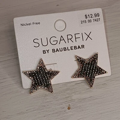 Pendientes Sugarfix By Baublebar sin níquel - Estrellas brillantes  Foto 1 de 3