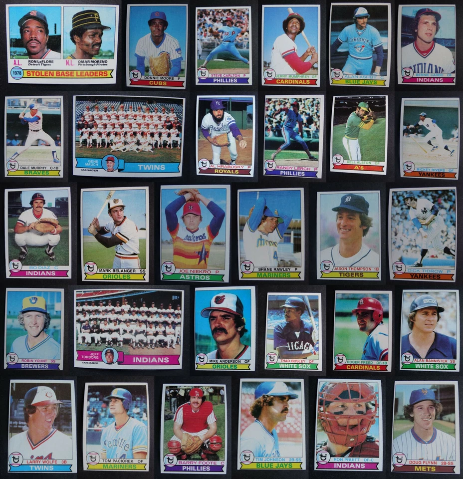 1979 Topps Baseball Cards Complete Your Set U You Pick From List  1-250 - Image 1 of 1