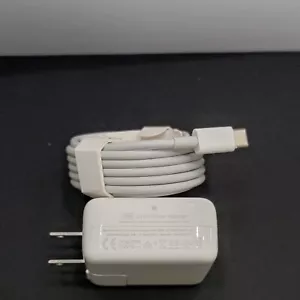 OEM 30W USB-C TypeC Power Adapter Charger for MacBook Air iPhone 11 12 Pro +Cord - Picture 1 of 5