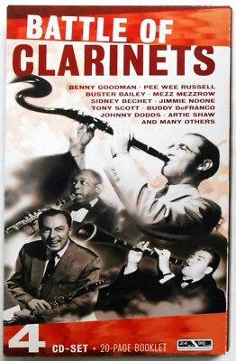 4CD Set Battle Of Clarinets  + 20 page Booklet (2005) - Bild 1 von 3