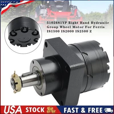VIPIH 5102681YP Right Hand Hydraulic Group Wheel Motor For Ferris IS1500 IS200