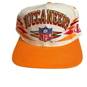 Tampa Bay Bucs Buccaneers Logo Athletic Vintage 1990s Diamond Snapback Hat - Bild 1 von 7