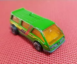 Dream van hot wheels made in Mexico by Aurimat orange glass Malaysia on base - Picture 1 of 10