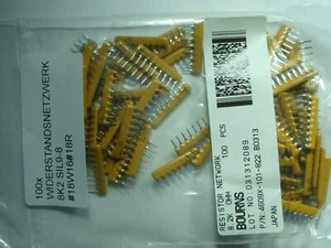 100x  WIDERSTANDSNETZWERK 8K2   SIL9-8  #18W16#16j - Bild 1 von 6