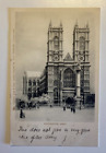 1902 Stamp London Cancel Postmark Westminster Abbey Tucks 2277