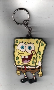 2002 Nickelodeon 2.5 Inch SpongeBob SquarePants Key Chain Stephen Hillenburg - Picture 1 of 2