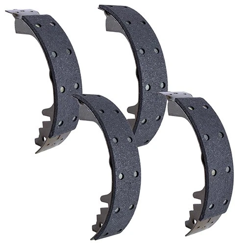 Brake Shoe Set for 9" Brakes, Fits 1953-71 Willys Jeep CJ-3B, CJ-5, CJ-6 - Image 1 of 3