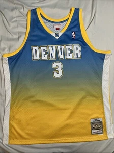 Swingman Mitchell And Ness 2006-07 Denver Nuggets Allen Iverson 2XL - Picture 1 of 5