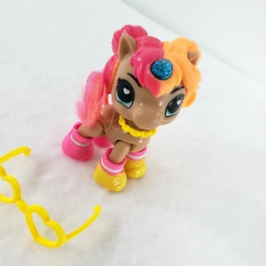 2019 Unicorn Zuru Squad Luna Figure Accessories Surprise 5 Pink Orange Horse - Picture 1 of 9