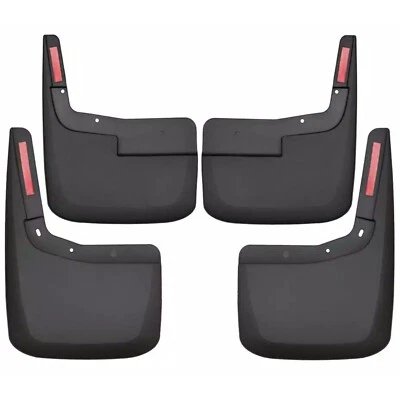 Husky Liners Front & Rear FormFit All-Weather Black Mud Guards for Ford F-150 Foto 1 de 4