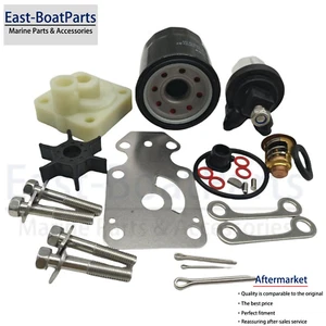 Service Parts Kit Impeller Thermostat Filter Yamaha Outboard 20HP F20B 2007-UP - Foto 1 di 7
