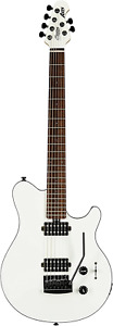 6 String Sterling by Music Man Axis AX3S Electric Guitar Body, Right, White with