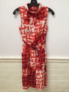 Just Cavalli Camouflage Silk Dress Size 38, 6 Or Smaller - Picture 1 of 7