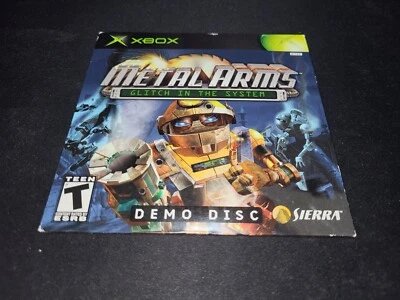 Metal Arms Glitch in the System Sierra Demo Disc Microsoft Xbox BRAND NEW SEALED - Image 1 of 2
