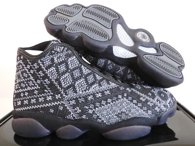 NIKE AIR JORDAN HORIZON PREMIUM PSNY PRETO-BRANCO-PLATINA PURA TAMANHO 8 [827432-002] - Imagem 1 de 4