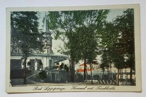 Ak: Bad Lippspringe Kursaal mit Trinkhalle , um 1919 - Bild 1 von 2