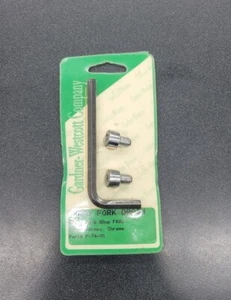 Gardner-Westcott Front Fork Drain Allen Chrome w/Smooth Head P-74-45  1977-2017 - Imagen 1 de 4