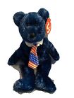 TY Beanie Baby - POPS the Bear (USA TIE Version) (8.5 inch)