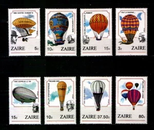 Zaire 867-74 ** Palloncino Zeppelin, Aviazione - Foto 1 di 1