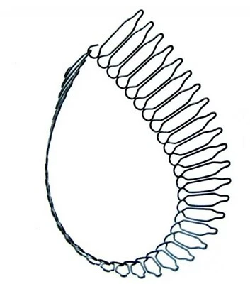 4 Pcs Black Fringe Invisible Hair Clip Comb Hairpin Bobby Pin Headband 30cm - Image 1 of 3