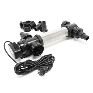 TTSunSun CUV-736 Stainless Steel UVC Clarifier Sterilizer Filter UV Light 36W - Picture 1 of 9