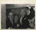 1965 Press Photo Abraham Beame wins nomination for Mayor of New York City