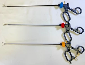 3er Set ConMed abmedica MicroLap 3,3 mm Scheren Dissektor Greifer Set monopolar - Bild 1 von 12