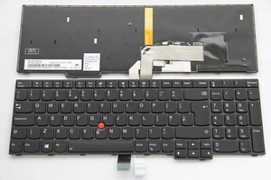 Tastiera Regno Unito per Lenovo Thinkpad S5 2a generazione laptop 01EP373 SN20M07359 retroilluminato - Foto 1 di 6