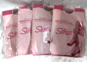 Silkies Panty Hose 4 Packungen 100202 Medium Beige Ultra Total Leg Control Neu in Verpackung - Bild 1 von 3