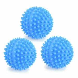 6 Laundry Dryer Balls Balls Reusable Eco-Friendly Fabric Softener USA SHIPPER - Picture 1 of 6