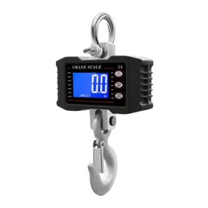 Portable LCD Digital Hook Hanging Scale Heavy Duty Electronic Crane Scale 1000KG - Picture 1 of 15