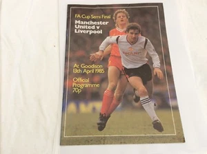 Manchester United  v Liverpool  FA Cup  Semi Final April 1985 - Picture 1 of 1