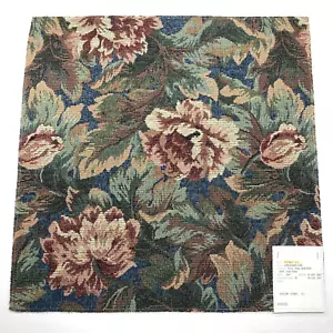Telas Decorativas Tapicería Muestra 16" Cuadrado Floral Poli Algodón Greenbriar - Imagen 1 de 8
