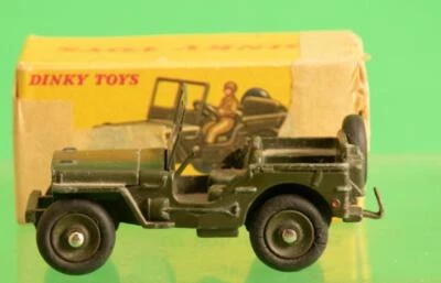 DINKY TOY 816F HOTCHKISS WILLYS JEEP - FRANCE 1959  - WITH BOX REF: 9392Y - Image 1 of 4