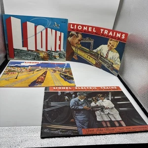 Lot of 4 Vintage 1975 Reproduction Lionel Trains Catalogs 1930, 1931, 1934, 1938 - Picture 1 of 24