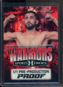 2024 Leaf Pre Production Proof (1/1) Saidyokub Kakhramonov - Picture 1 of 2