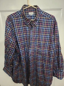 Maus & Hoffmann Herren Hemd 2XL XXL Blau, Rot, Gelb Buttondown 🔥 Schön - Bild 1 von 7