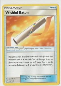 Pokémon Wunschstock Brennende Schatten 128/147 Uncommon EN Trainer Item - Bild 1 von 2