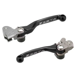 Zeta Black Brake/Clutch Pivot Lever Set for YAMAHA YZ250F 2001-2006 - Picture 1 of 3