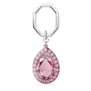 Swarovski Crystal Key Ring, Pear Cut, Pink 5666646 - Picture 1 of 4