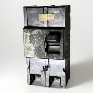 Zinsco QFP2125 125A Circuit Breaker QFP24 QFP125-2 with Mounting Screw NICE!!! - Picture 1 of 16