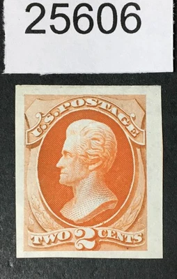 MOMEN: US # 183P3 PLATE PROOF ON INDIA XF CAT. $35++ LOT #25606 - Image 1 of 2