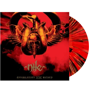 NILE - 'Annihilation Of The Wicked' 2xLP (Blood Red Splatter) - Picture 1 of 1