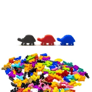Schildkröten-Meeple-Figuren - Meeples & Spielsteine für Tabletop & Brettspiele - Picture 1 of 6