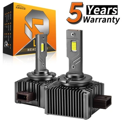 D1S LED Headlight Bulbs HID Replacement For BMW 435i xDrive Gran Coupe 2015-2016 - Image 1 of 4