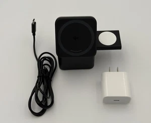 Anker MagGo 3‑in‑1 Charging Station – Wireless iPhone, Apple Watch & AirPods Doc - Picture 1 of 4