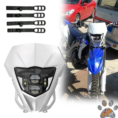 Faro LED para moto de cross para Yamaha WR 450 250 YZ250F YZ450F TTR110 125 250 450 Foto 1 de 4