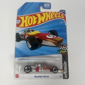 Hot Wheels 2025 '68 Lotus Type 49 #193/250 HW Race Day rot #5 DOUBLE PRINT ERROR - Bild 1 von 10