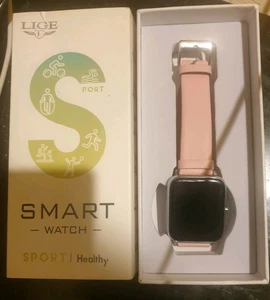 New Lige pink sports Bluetooth Smart Wristwatch- sms, GP, NFC - Picture 1 of 9